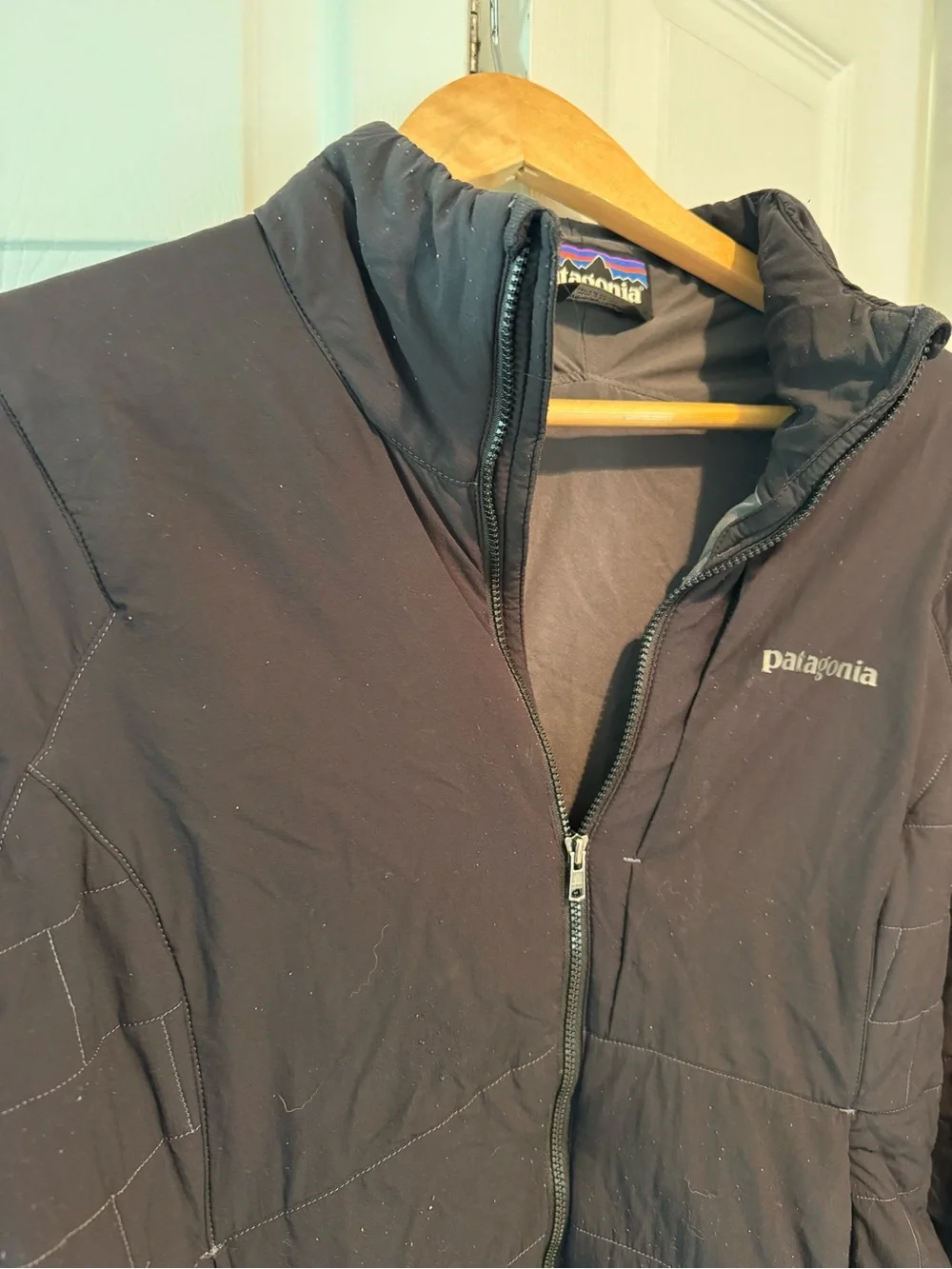 Patagonia Nano-Air® Women's Black Quilted Lightweight Puffer Jacket - Medium
